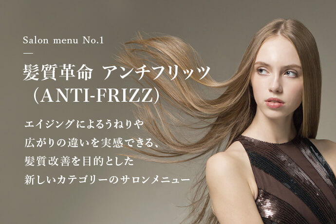 髪質革命 アンチフリッツ （ANTI-FRIZZ）